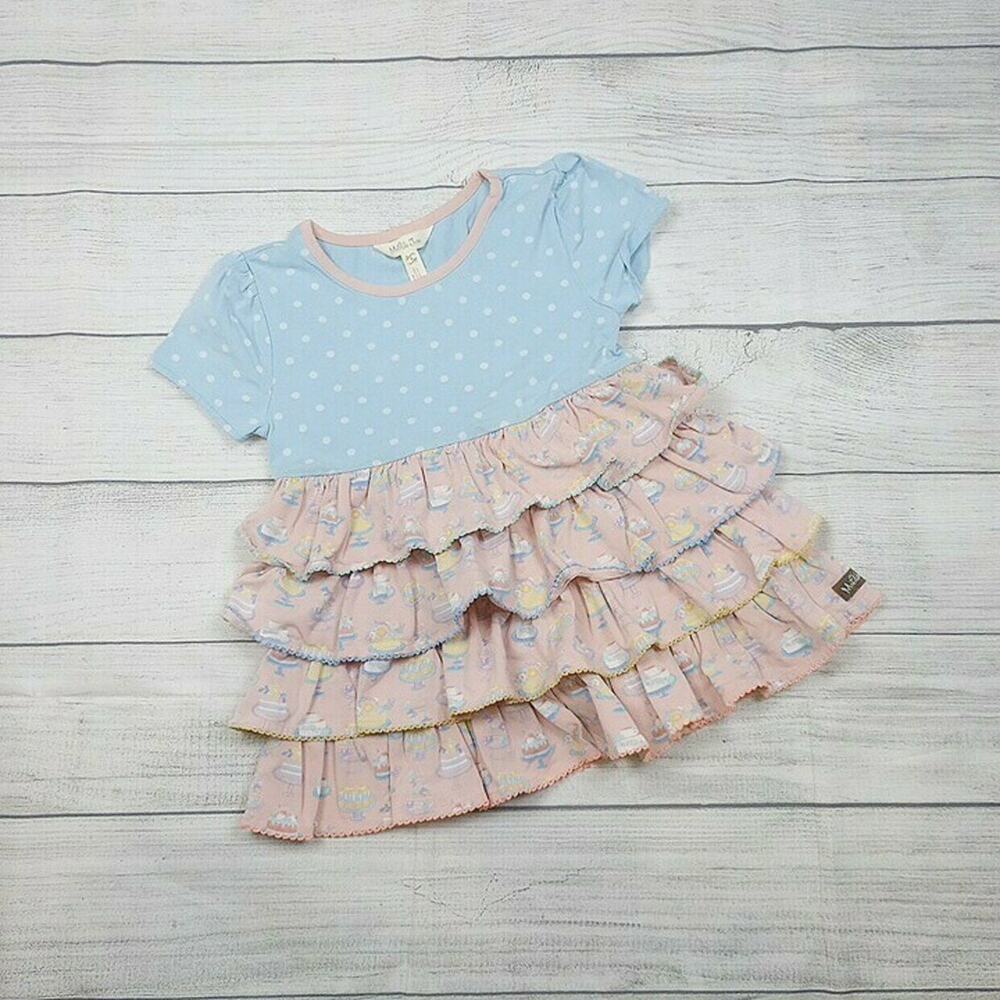 6 Matilda Jane Piece Of Cake Ruffled Top